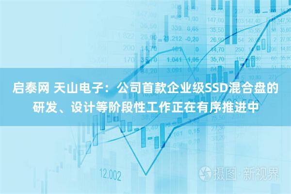 启泰网 天山电子：公司首款企业级SSD混合盘的研发、设计等阶段性工作正在有序推进中