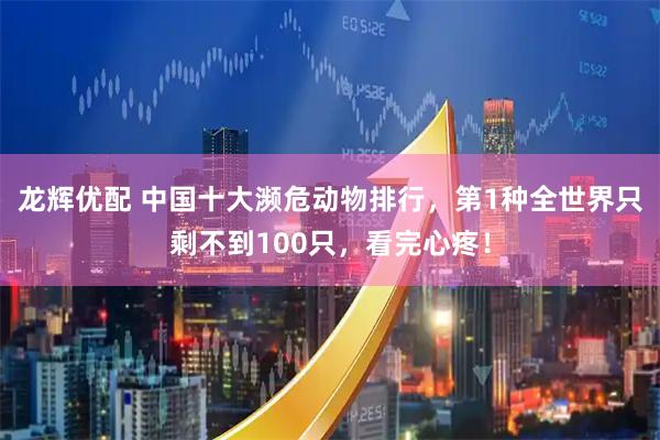 龙辉优配 中国十大濒危动物排行，第1种全世界只剩不到100只，看完心疼！