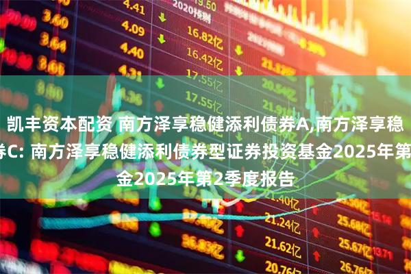 凯丰资本配资 南方泽享稳健添利债券A,南方泽享稳健添利债券C: 南方泽享稳健添利债券型证券投资基金2025年第2季度报告